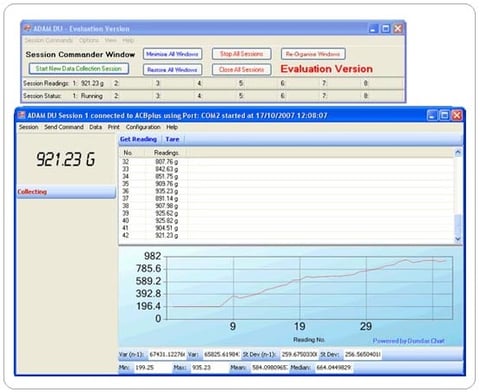 Adam Data Utility for Adam Balances &amp; Scales