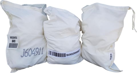 Pre-numbered Calico Geological Sample Bag