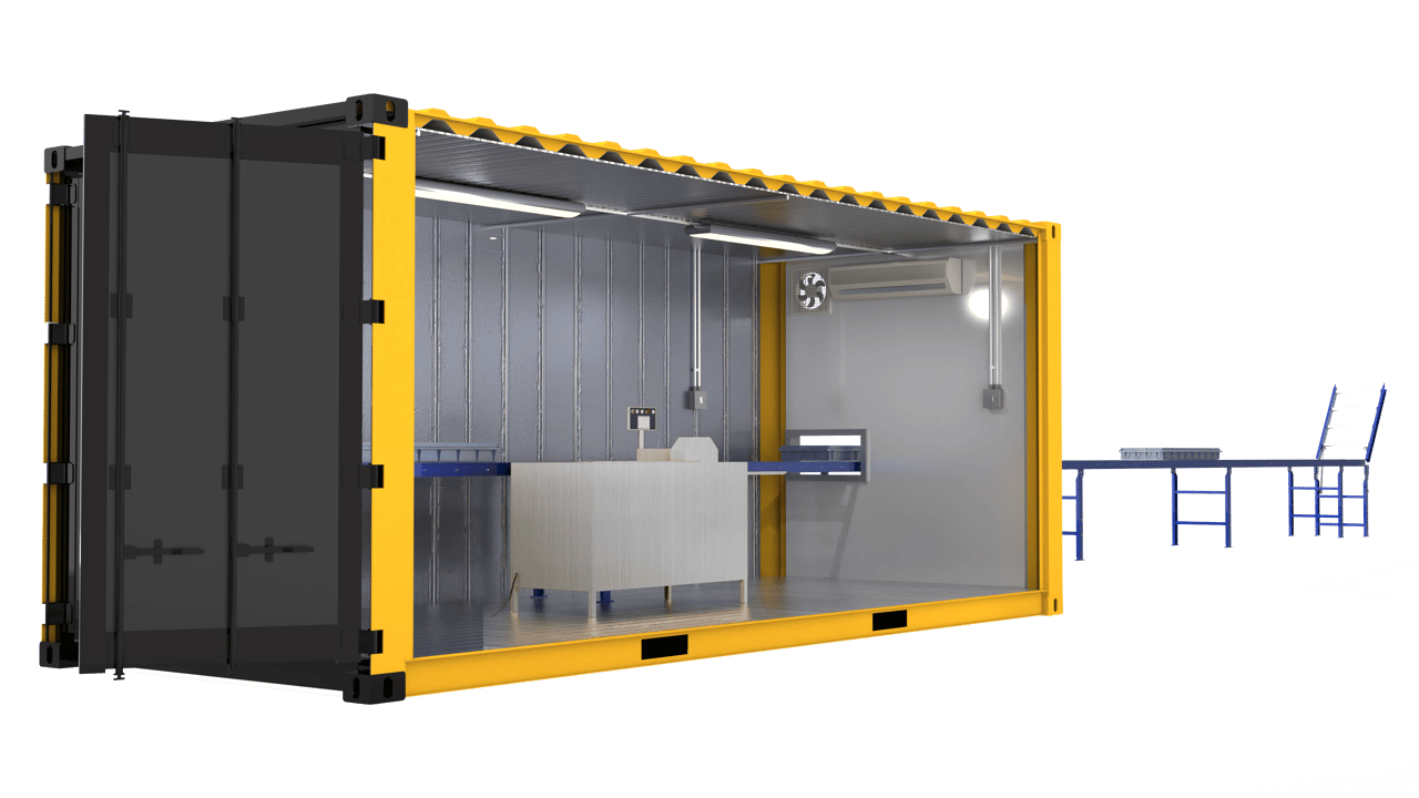 Discoverer Core Cutting Container
