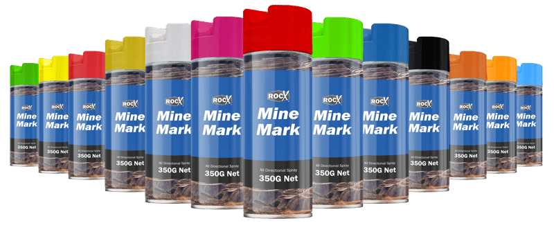 RocX Mine Mark Spray paint group