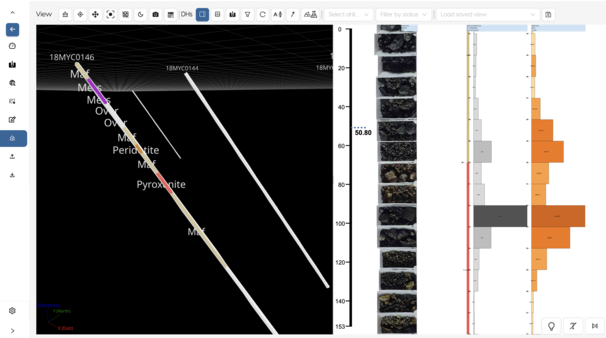 FastGeo_3D_drillholes_with_chip_images