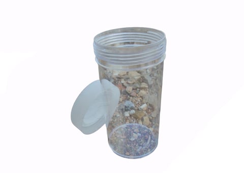 Plastic Sample Vials with Screw Caps
