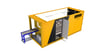 Discoverer Core Cutting Facility — cutaway view showing the core saw and roller conveyor inside || thumb 2