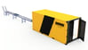 Discoverer Core Cutting Facility — container with doors open and full-length roller conveyor line || thumb 3
