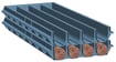 Discoverer S3 Recycled Plastic Core Tray Flat Bottom HQ || thumb 4