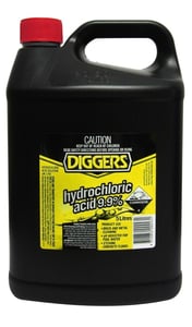 Hydrochloric Acid 9.9% 5L Bottle || full image