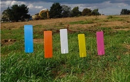 Plastic Pin Marker Tags