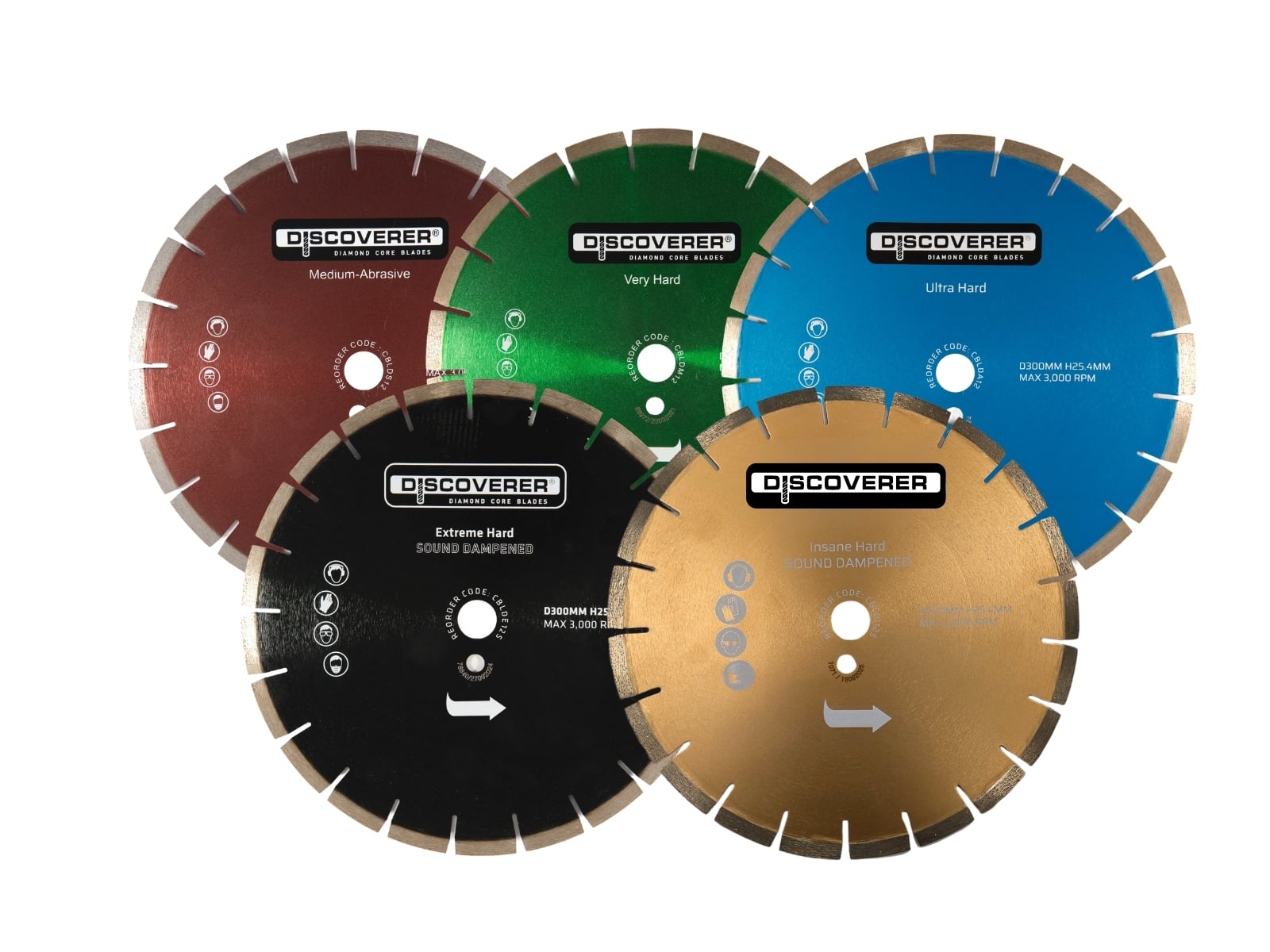 Discoverer® Diamond Core Cutting Blades
