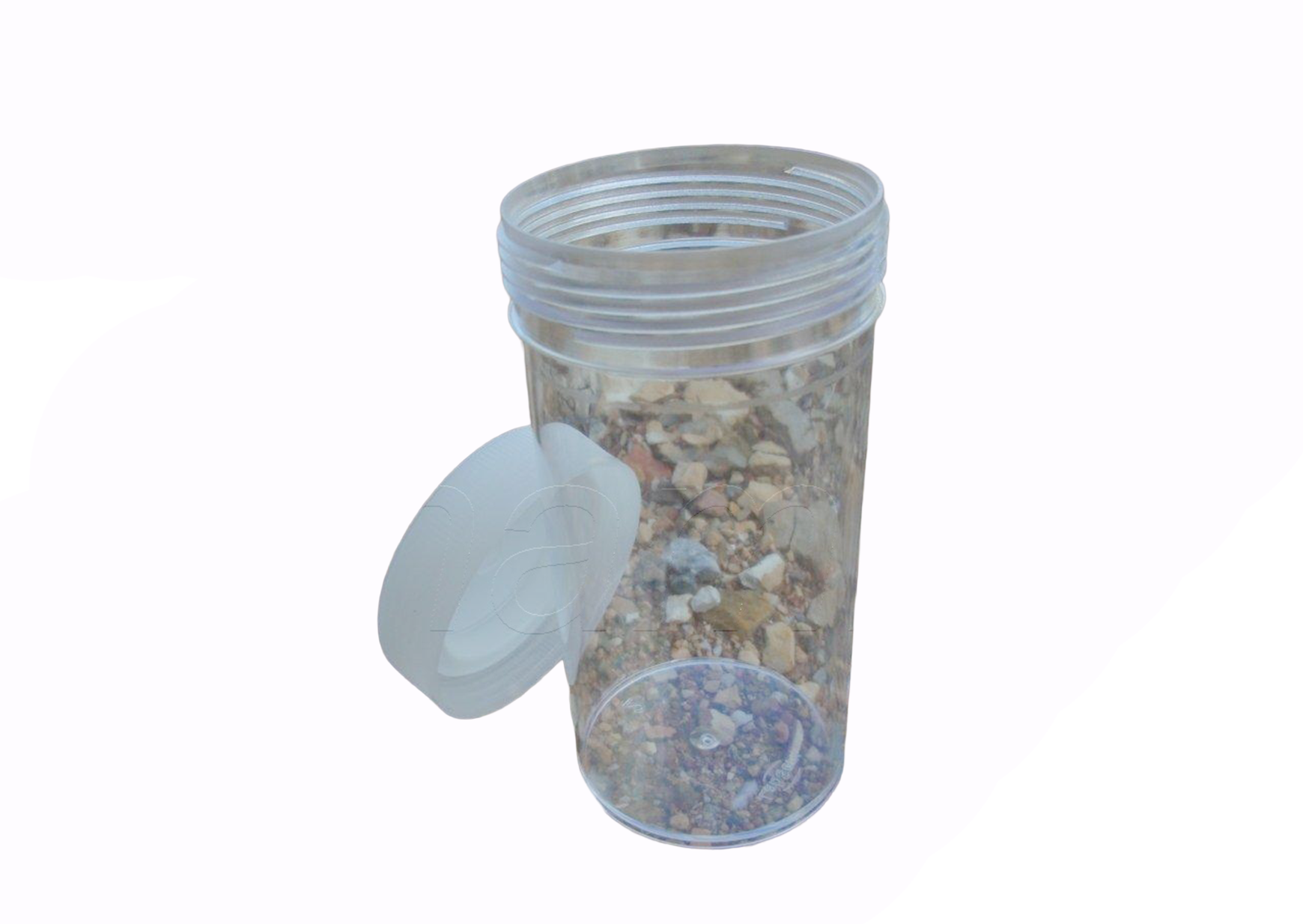 Plastic Sample Vials with Screw Caps