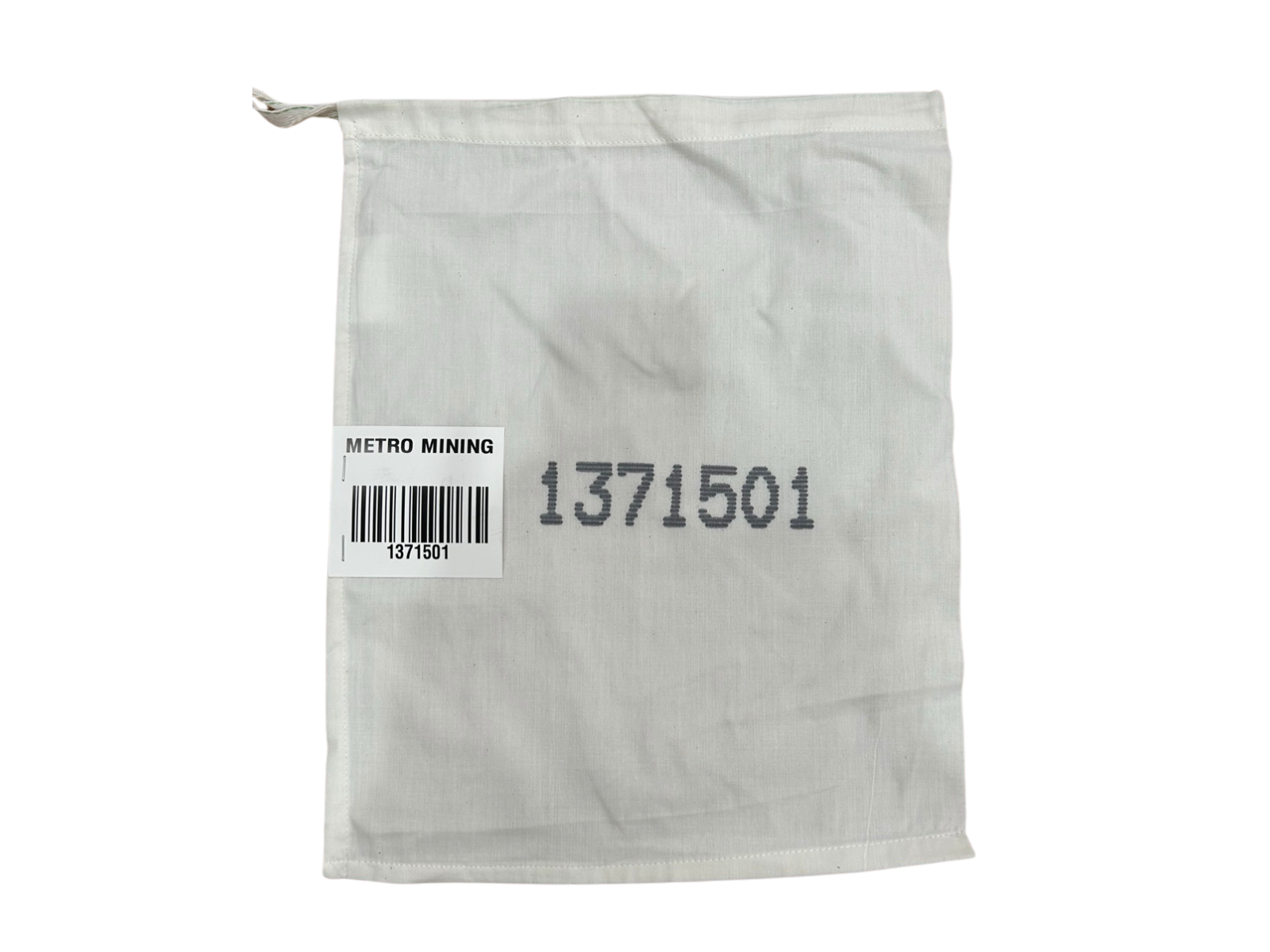Printed Barcoded Calico bags 2