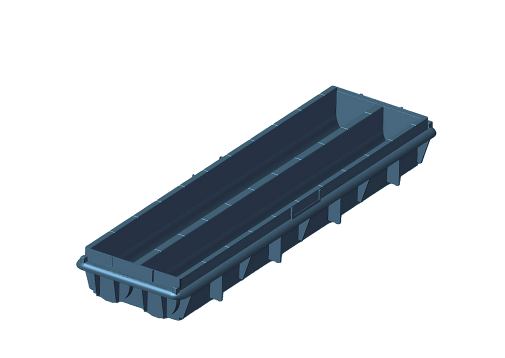 S3 4c Flat Bottom Core Tray