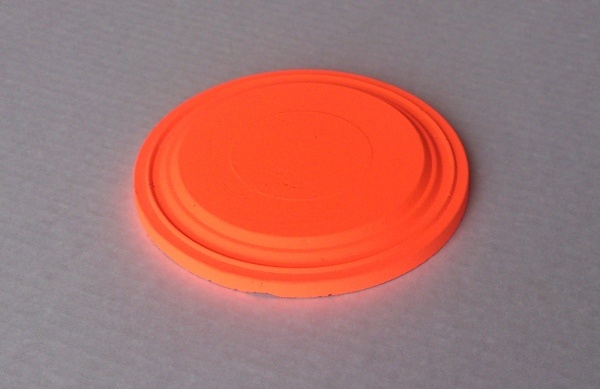 Fluoro Orange Clay Pigeon