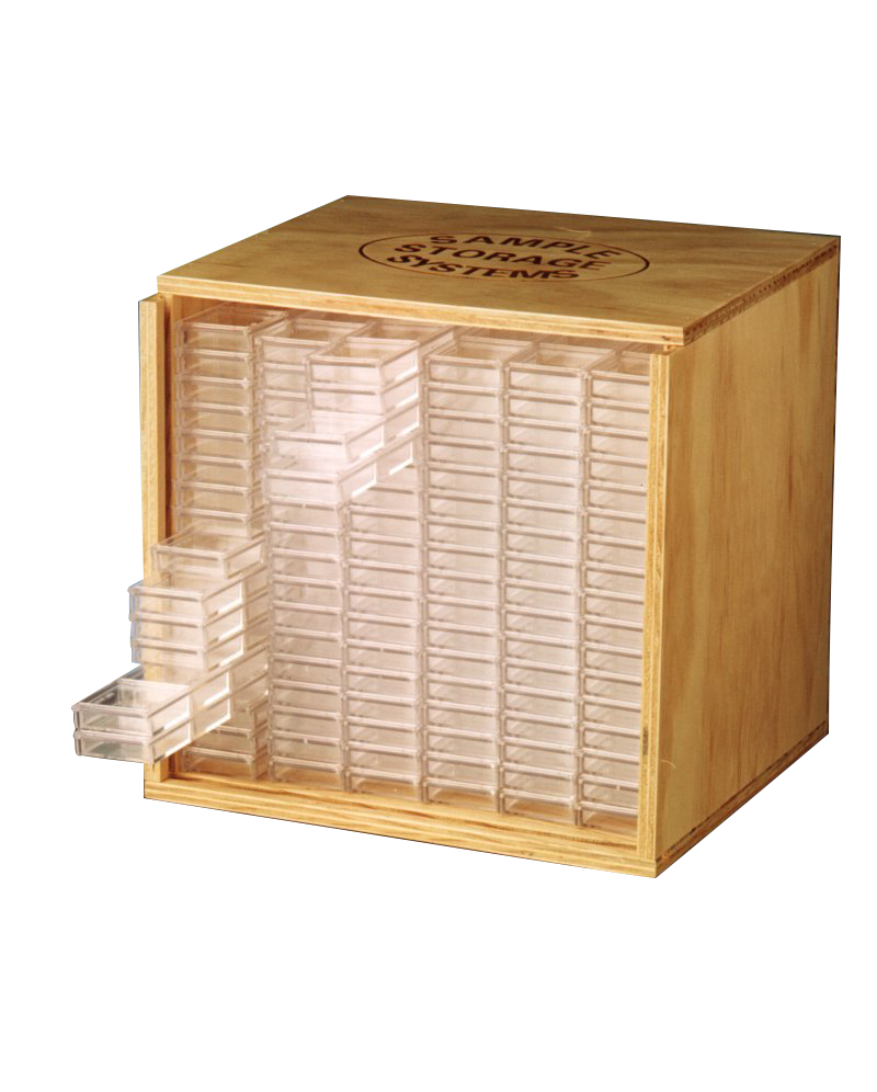 Oilfield Sample Storage System for Chip Trays