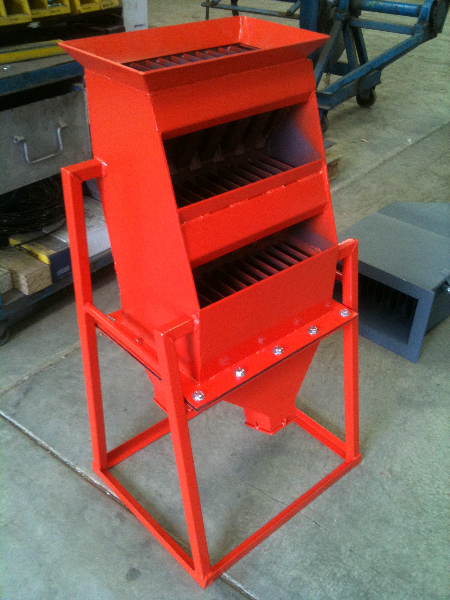 Mild Steel Field &amp; Lab Riffle Sample Splitters